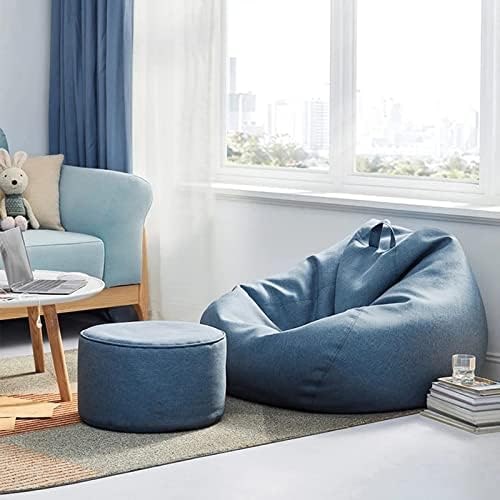 Bean Bag Cover Ergonomic Fabric Seating 80x35.4 in (90 Cm) 100x47.2 in (120 Cm) - Image 1