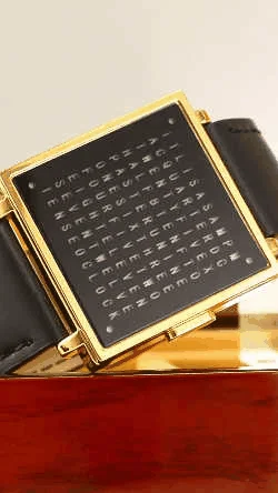 Textual Watch Metal Band and Modern Design - Image 11